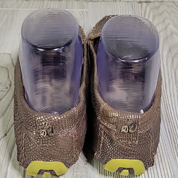 Sam Edelman Jones Bronze Leather Penny Loafers Womens Size 8.5 - Picture 5 of 10